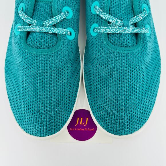 Allbirds Men's Tree Skipper TS Kauri Peacock Turquoise Casual Sneakers Size 14 - Picture 4 of 11